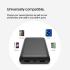 Belkin BoostCharge, USB C Power Bank 20000mAh w/ 2xUSB-A Ports, 15W, iPhone 17, Air, Pro, Samsung Galaxy S25, iPad, Nintendo Switch 2, Google Pixel 10, etc. - Black
